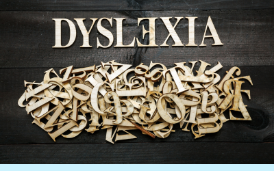 wooden letters on a table